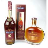 Martell VSOP medallion cognac 1 litre OCC, and a bottle of Remy Martin cognac,