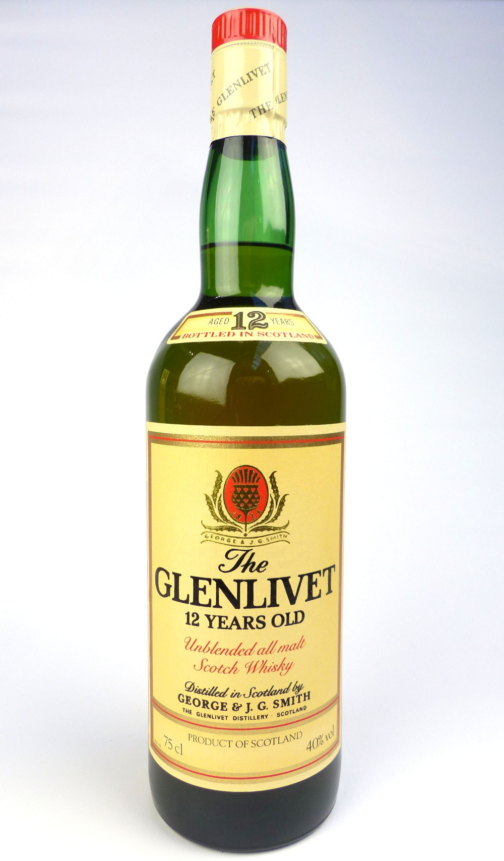 The Glenlivet single malt whisky, twelve year old, - Image 4 of 12