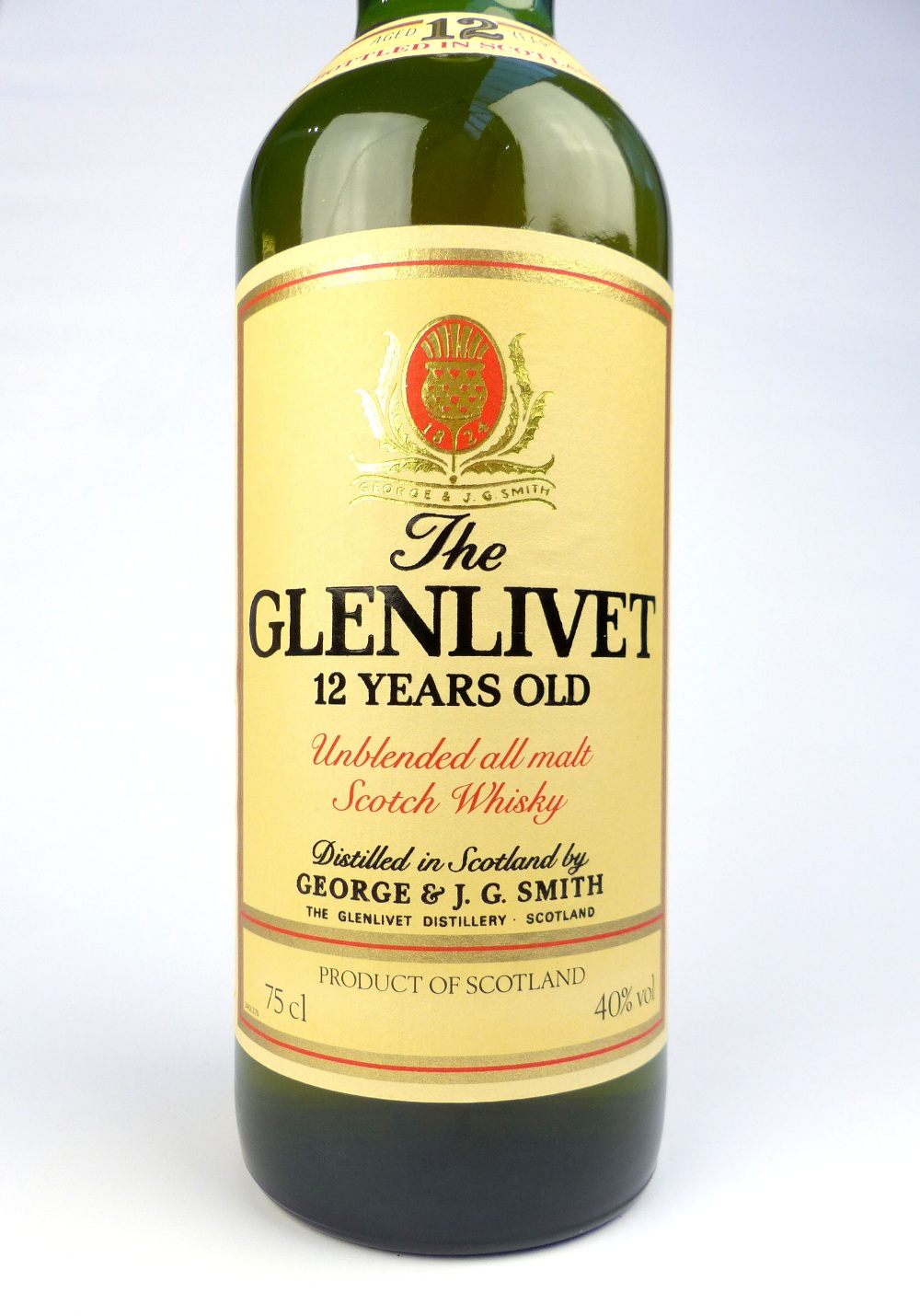 The Glenlivet single malt whisky, twelve year old, - Image 6 of 12