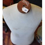 A male torso shop mannequin