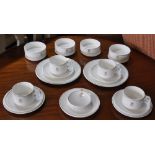 28 pieces of Wedgwood Laker Airlines Royal Service teaware