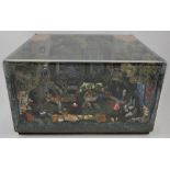 A ply and perspex-cased illuminated fairies' woodland grotto diarama, signed Diane Spiller,