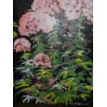 Theodore Adam (Contemporary school), Pink Flowers, oil on canvas, signed and dated 07 lower right.