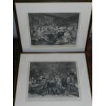 After Hogarth, The Rakes Progress, six engravings, 34 x 41cm, (6).