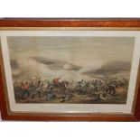 After Martens, A Victorian lithograph, 'The Battle of Inkermann 1854' H. 54, W.