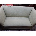 A mid 20th century upholstered two seat sofa,