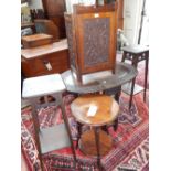 A Victorian circular mahogany occasional table,