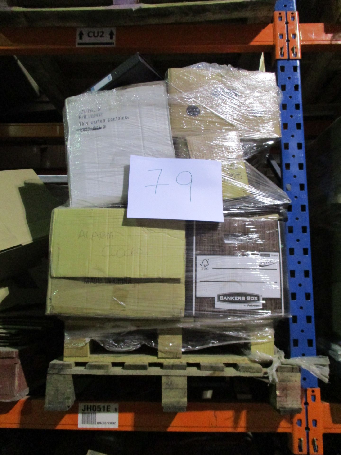 1 x Pallet of Mixed Electricals Including Alarm Clocks, Bush Products, Razors, Netgear Products