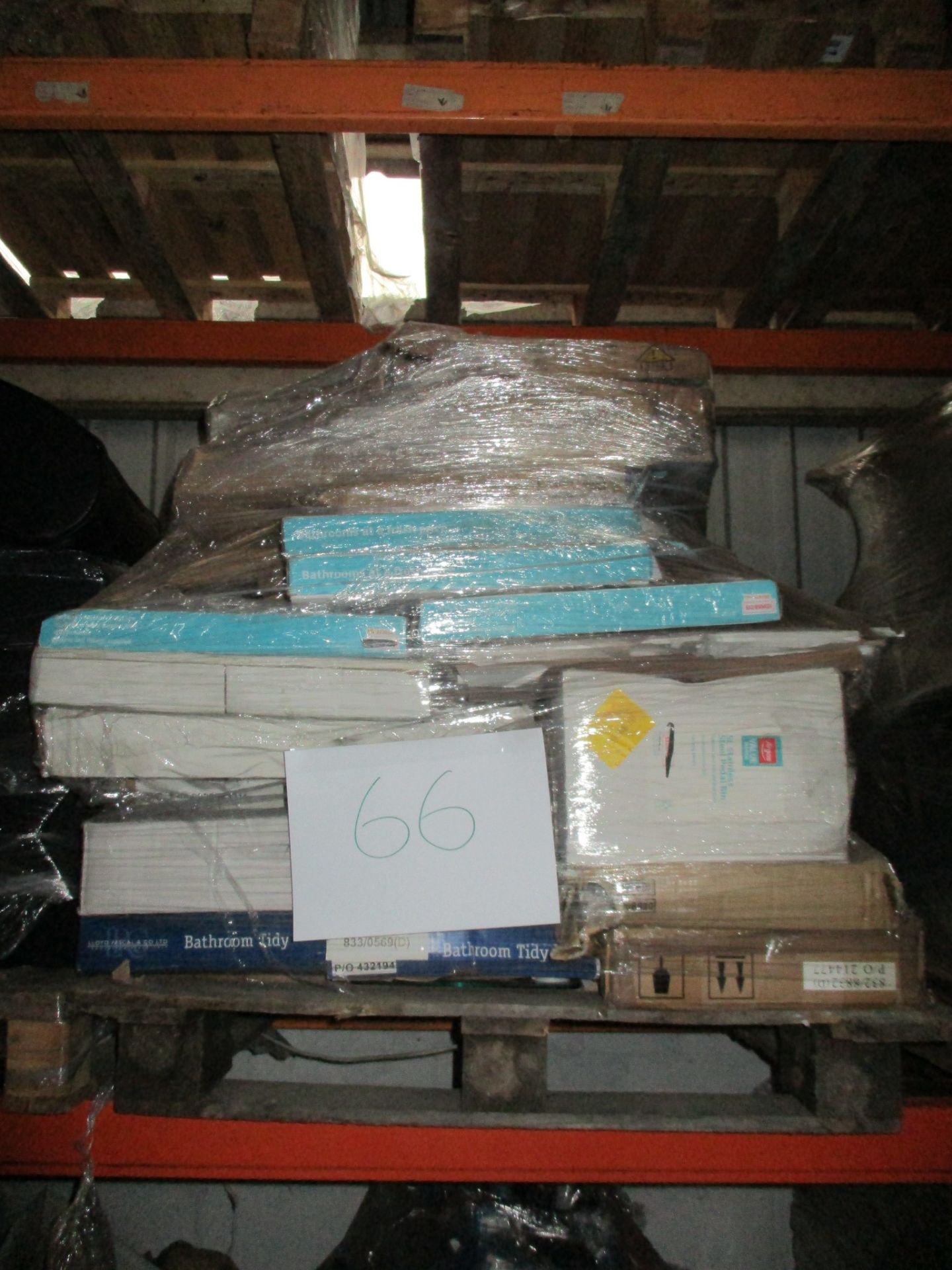 1 x Pallet of Mixed Stock Including Scales, Bins, Homewear and Various Other Items