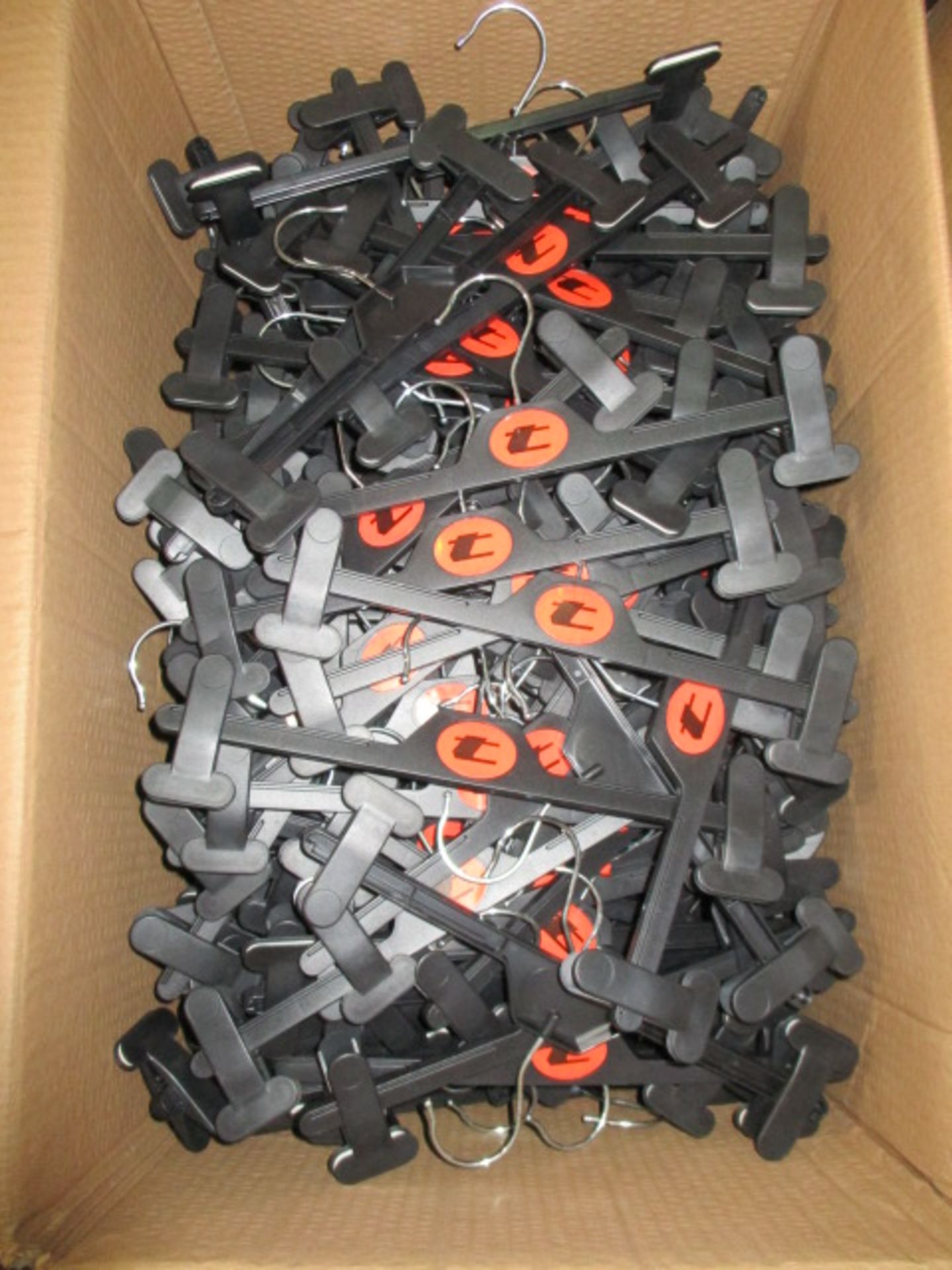 2 x Large Boxes of Black Clip Hangers - Length Approx 300mm - Image 3 of 3