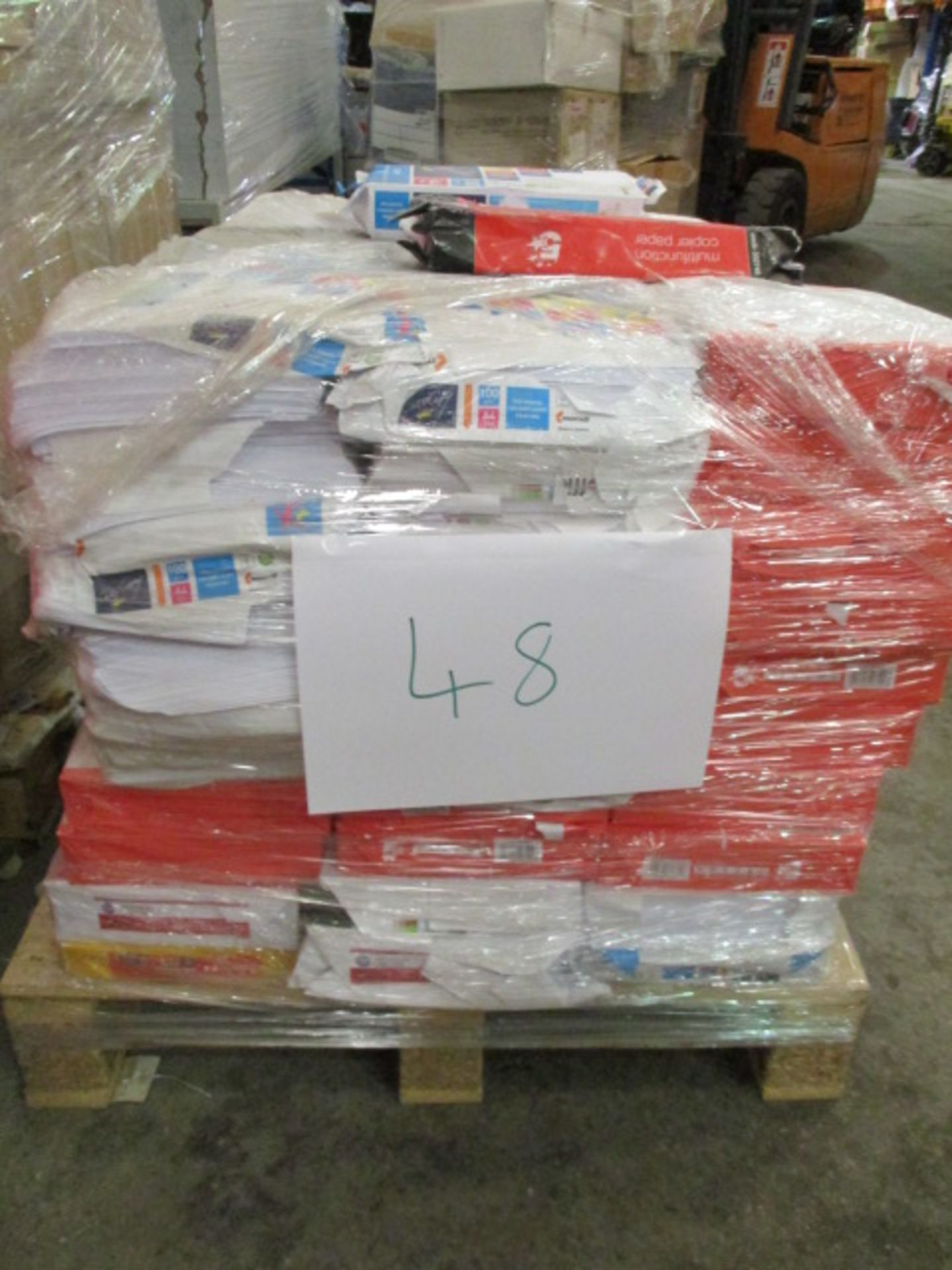 1 x Pallet of Mixed A4 Paper - Approximately 90 Reams