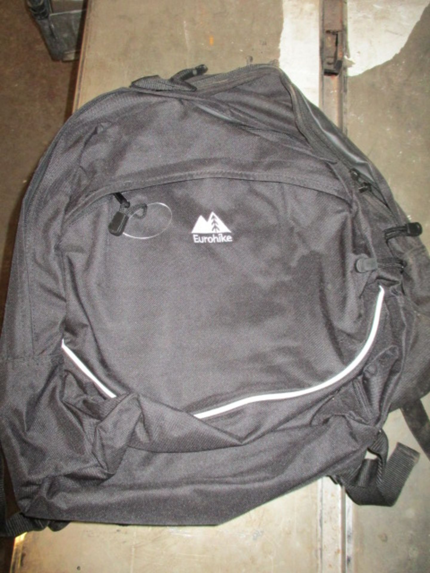 2 x Eurohike Black Backpacks - Image 2 of 2