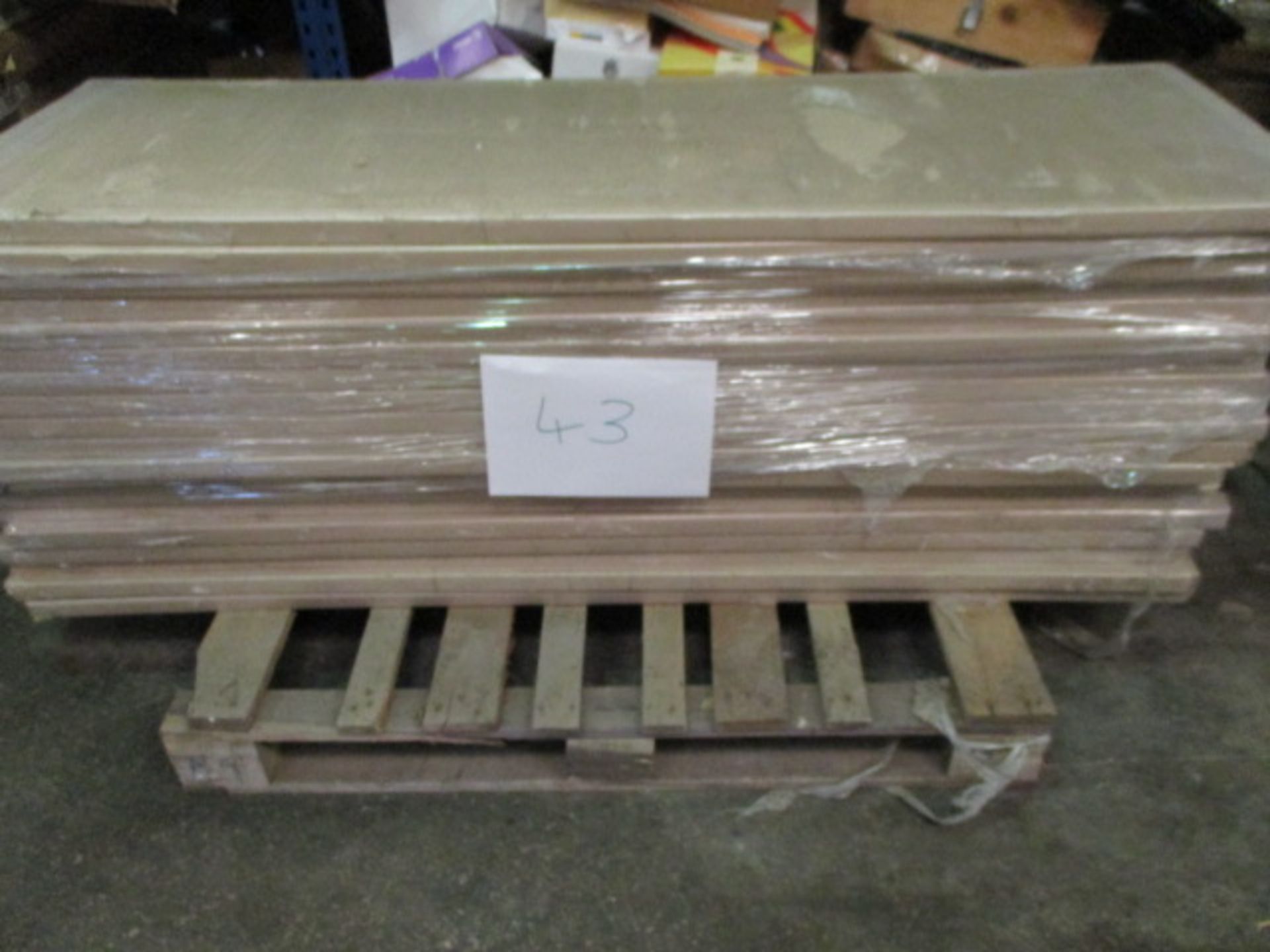 1 x Pallet of Chipboard Shelving 1740x590mm - 19 Boards in Total