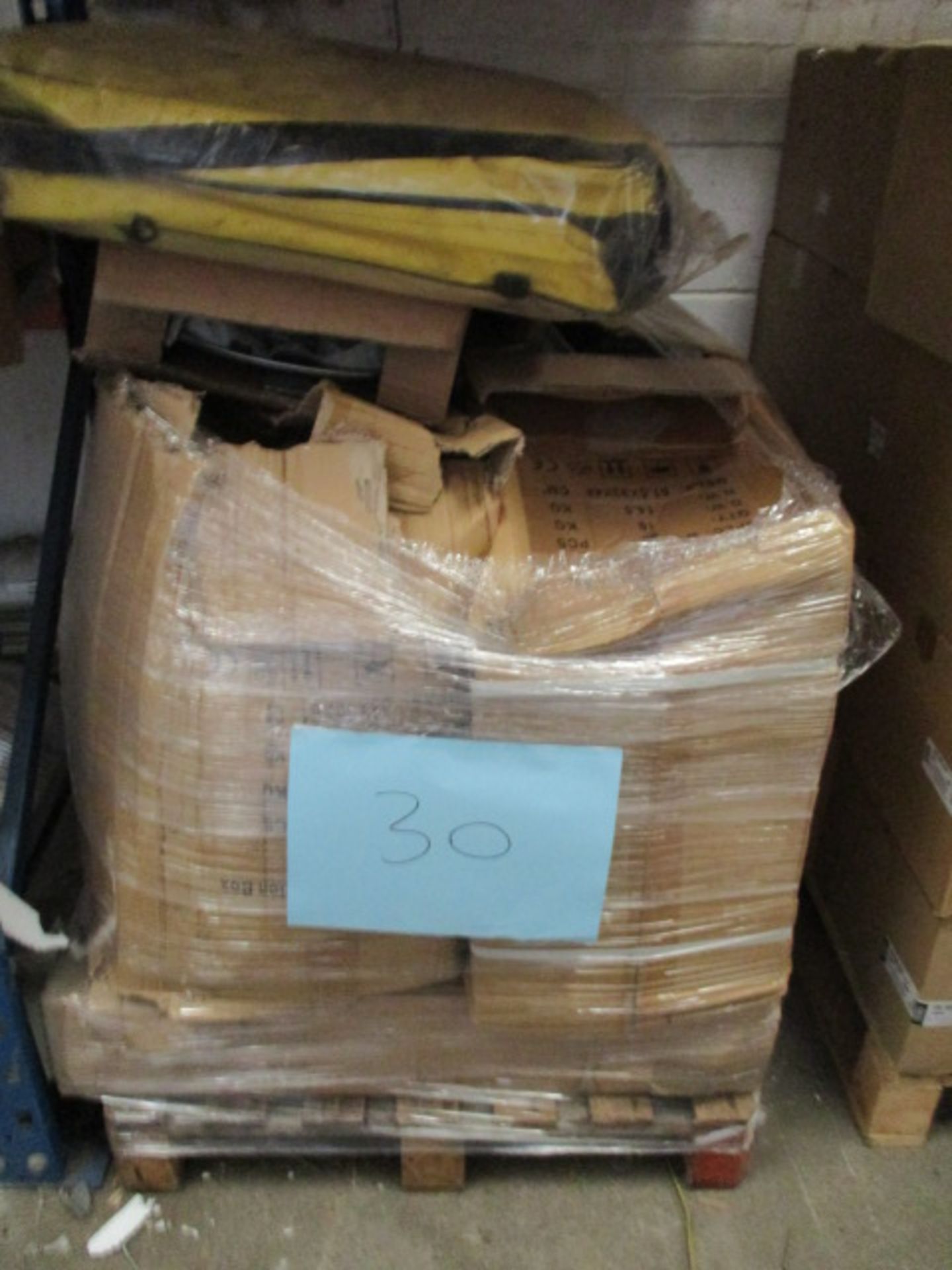 1 x Pallet of Mixed Stock Including CCTV Accessories, Waterproof Connection Boxes, Spill Kit and