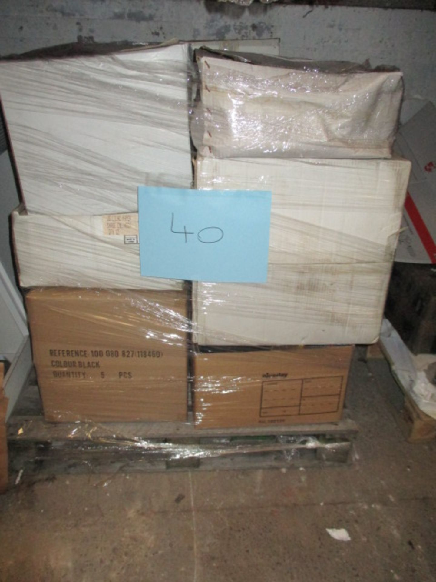 1 x Pallet of Mixed Stock Including Box Files, Lighting Accessories, Bankers Boxes and Various Other