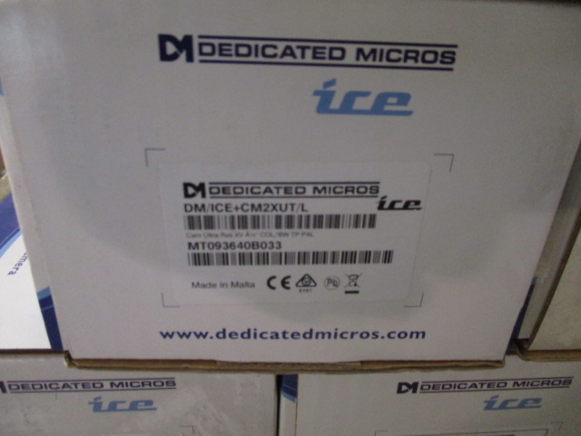 5 x Dedicated Micros DM/ICE+CM2XUT/L Ultra Res Cameras (Brand New & Boxed) - Image 2 of 3