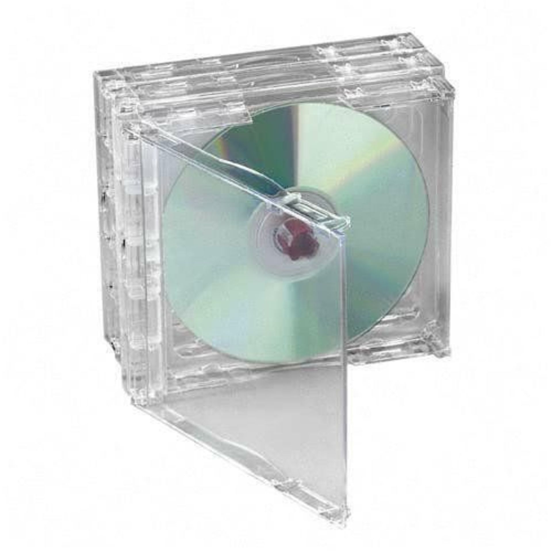 3 x Boxes of Compucessory Stackable CD Cases Code 95506 - 300 Cases in Total (RRP £5.50 Each)