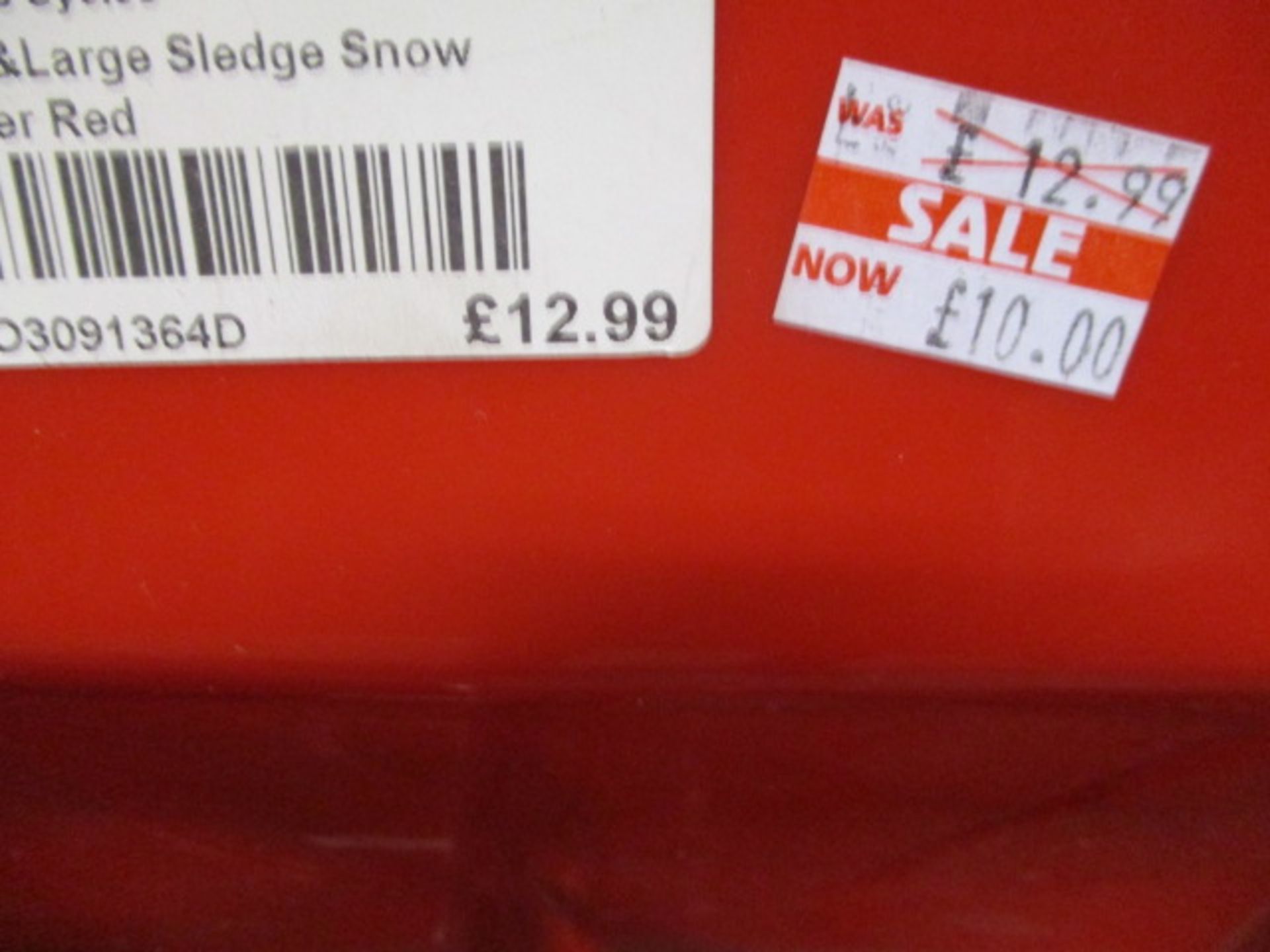 Red Sledge (Brand New - RRP £12.99) - Image 2 of 2