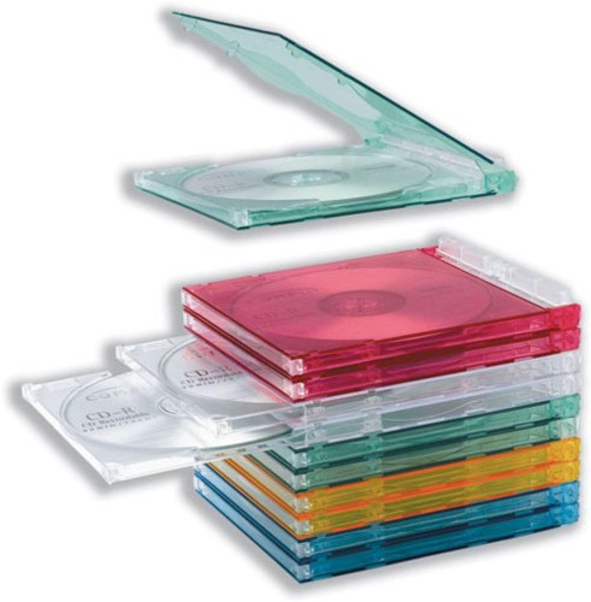 3 x Boxes of Compucessory Interlocking Jewel Cases Code 95501 - 300 Cases in Total (RRP £7.60 Each)