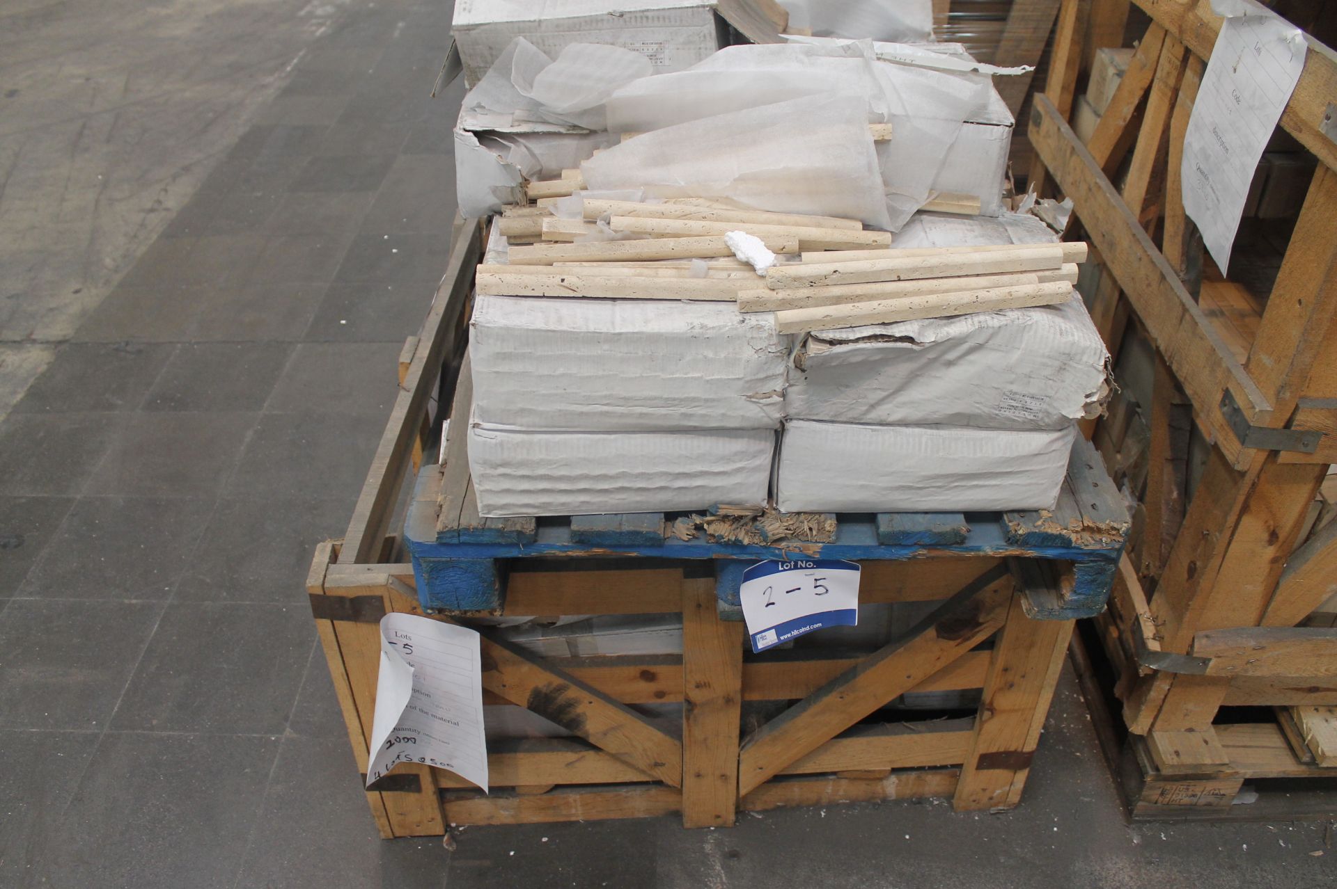 Description: Bullnose 2cm Moulding Travertine, Quantity: 500, Quantity in m2: 500PCS, Code: