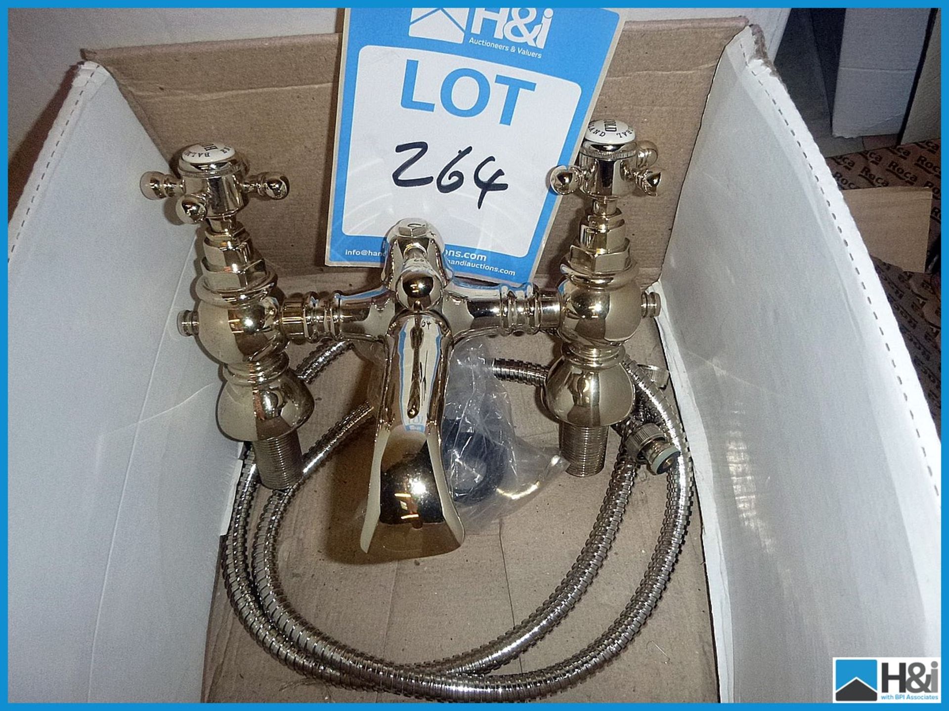 Heritage Bath/Shower Mixer (Incomplete)  Appraisal: Viewing Essential Serial No: NA Location: The