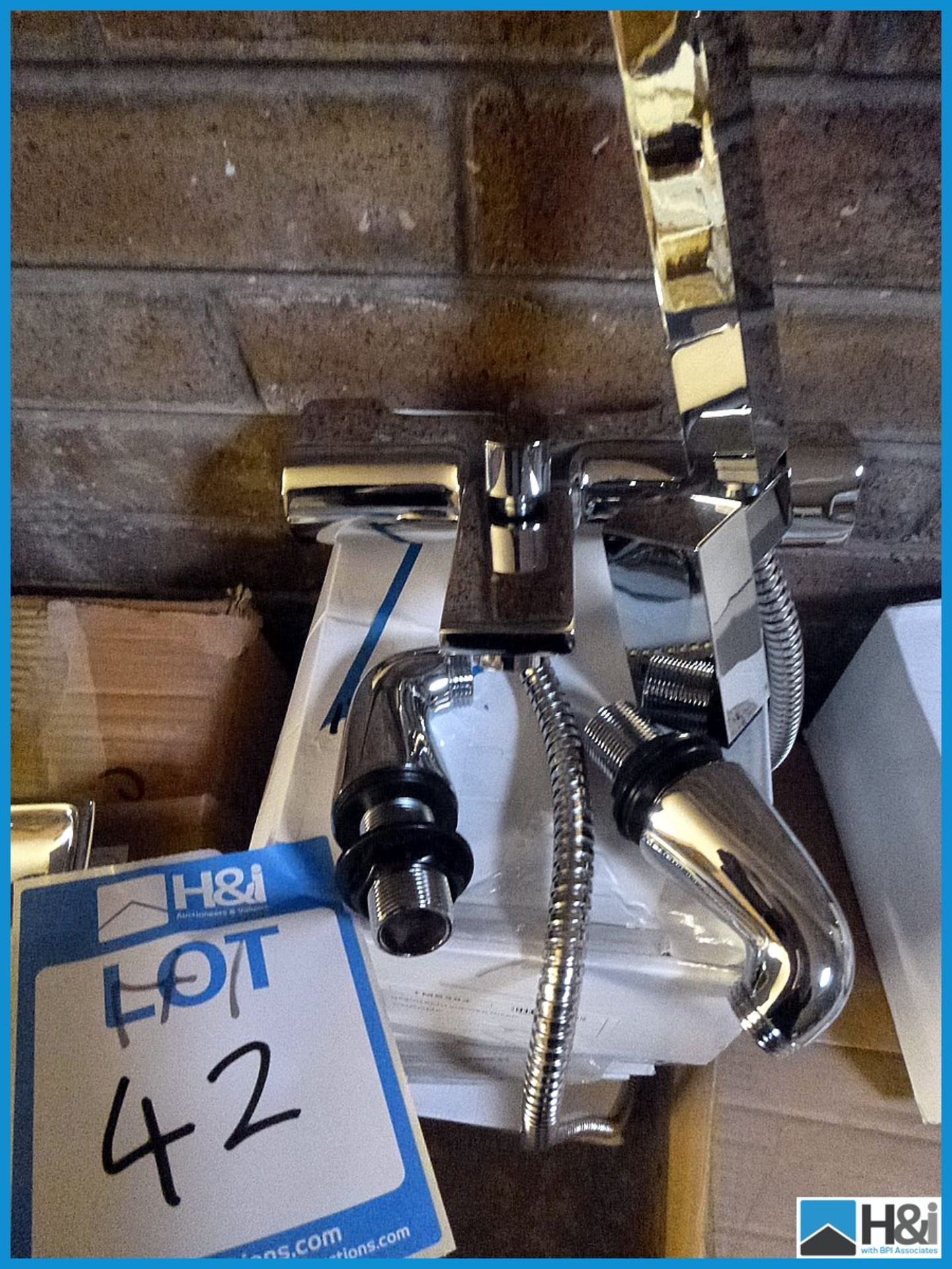 Ultra TMS304 Mason Bath Shower Mixer In Chrome RRP £299 Appraisal: Viewing Essential Serial No: NA