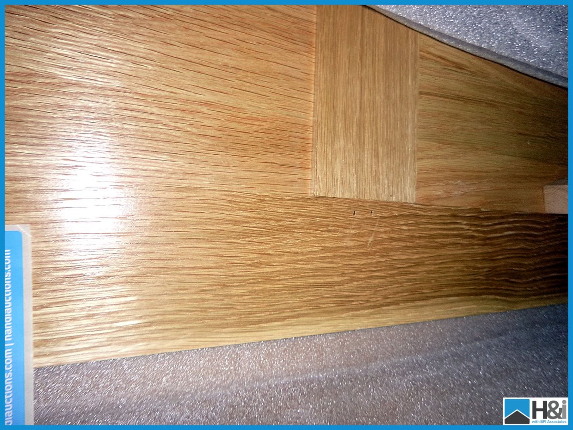 2 x 1800mm Sanitan Light Oak Bath Panels RRP £360 Appraisal: Viewing Essential Serial No: NA - Image 2 of 2
