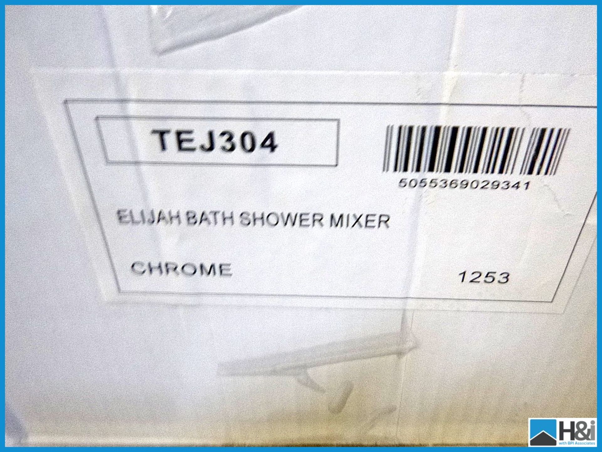 Ultra TEJ304 Elijah Bath Shower Mixer In Chrome RRP £120 Appraisal: Viewing Essential Serial No: - Image 2 of 3