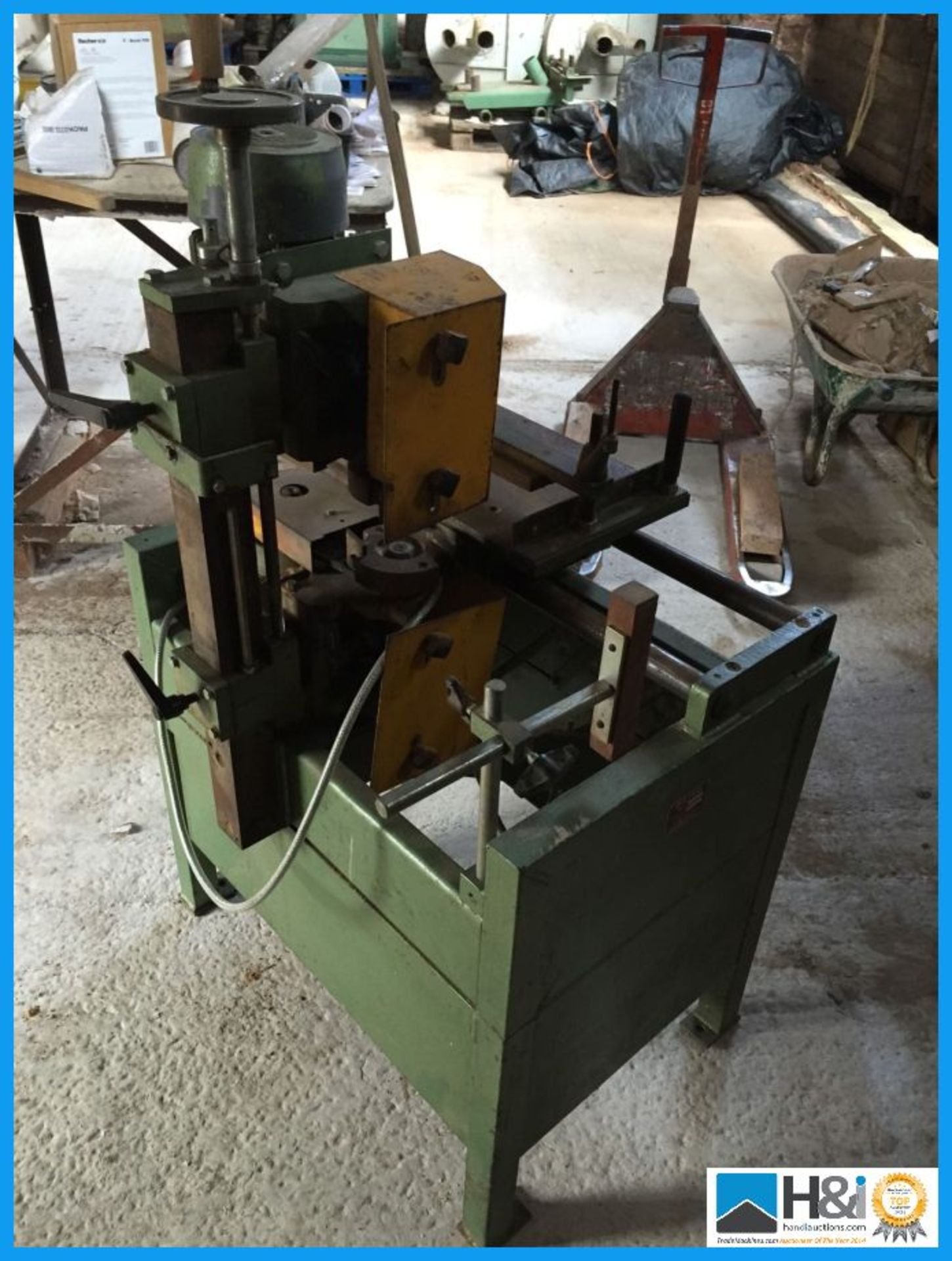 Compact Multico TM3 two head tenoner with cutter blocks. 3 phase. Appraisal: Viewing Essential - Image 4 of 6