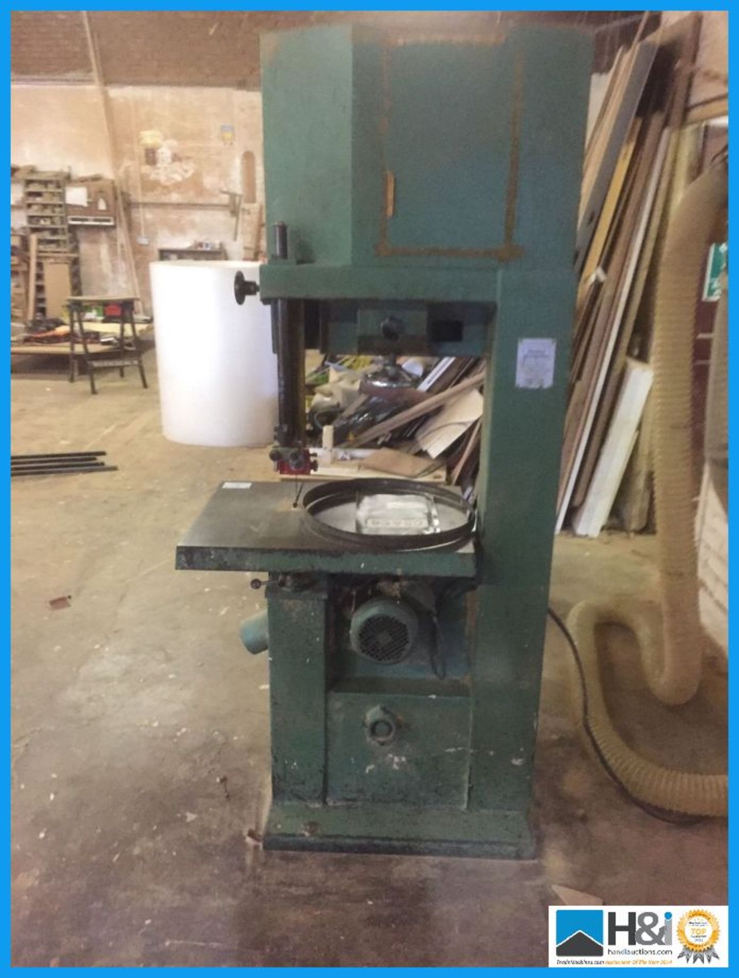 Wadkin C5 bandsaw. Appraisal: Viewing Essential Serial No: NA Location: Herefordshire Viewing: - Image 2 of 4