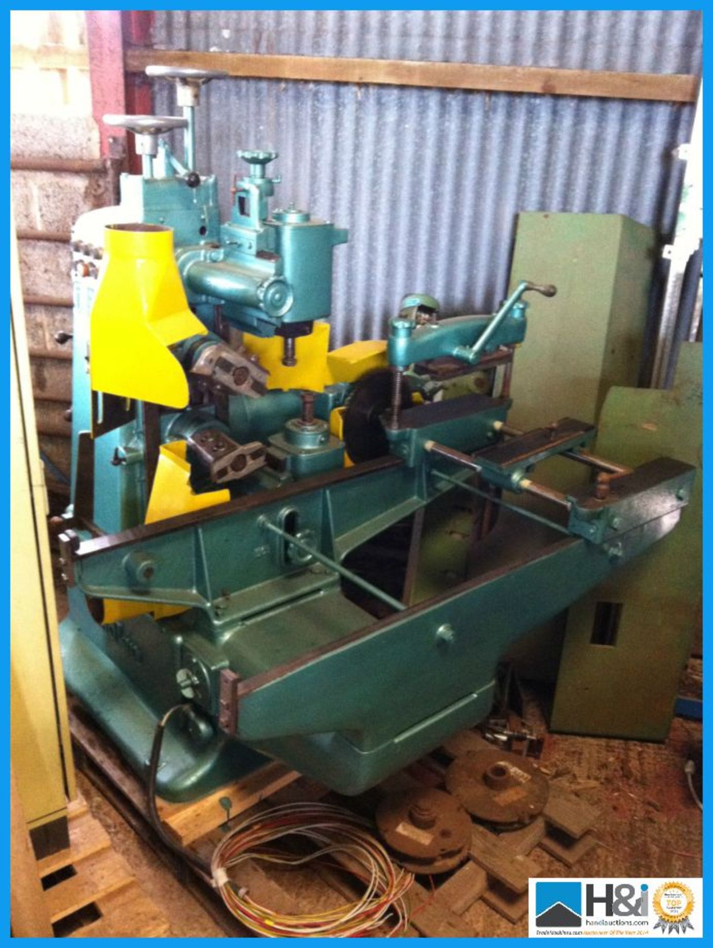 Wadkin EC 5 head tenoner. Checked and tested runs well Appraisal: Viewing Essential Serial No: NA