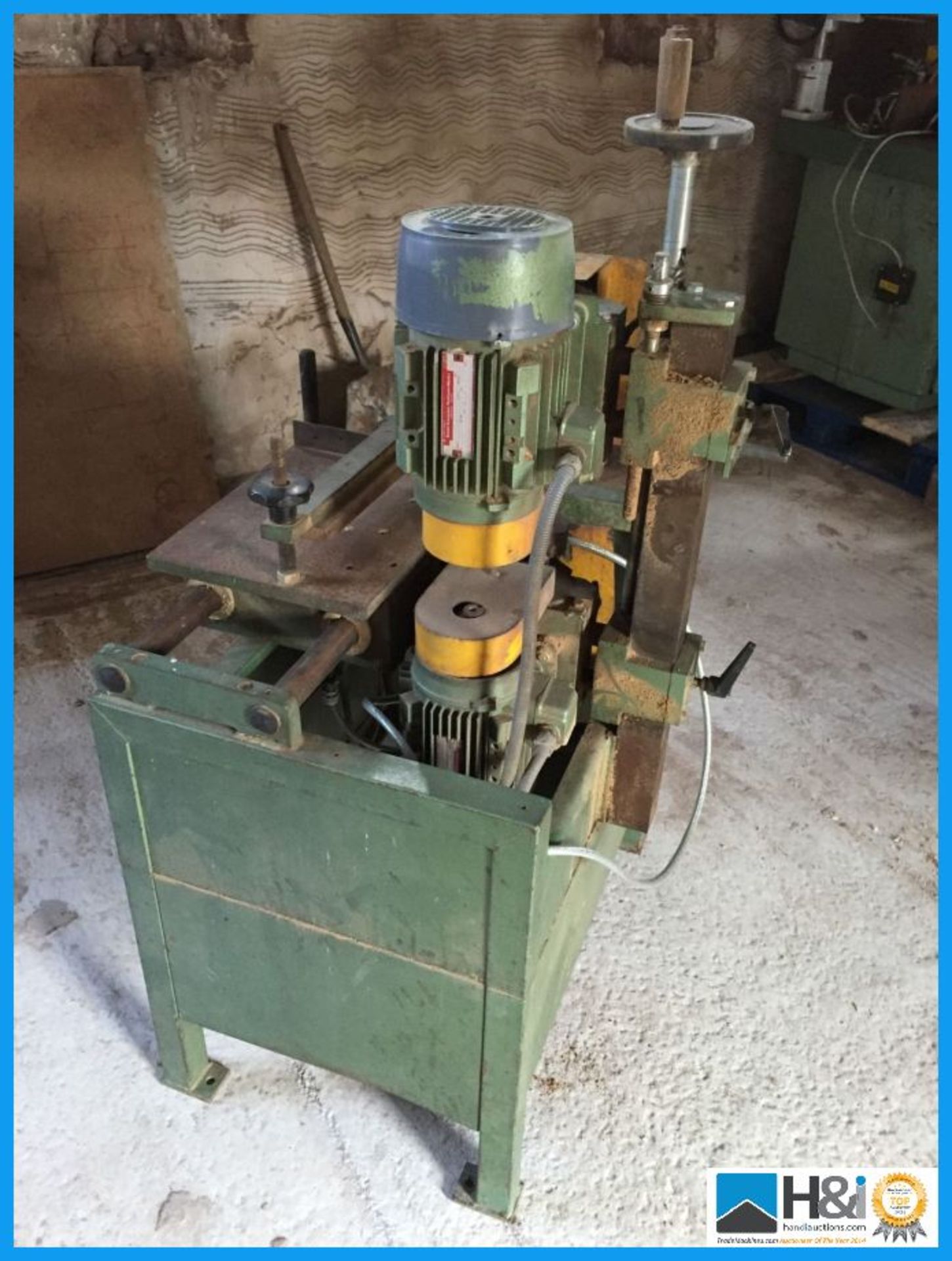 Compact Multico TM3 two head tenoner with cutter blocks. 3 phase. Appraisal: Viewing Essential - Image 2 of 6