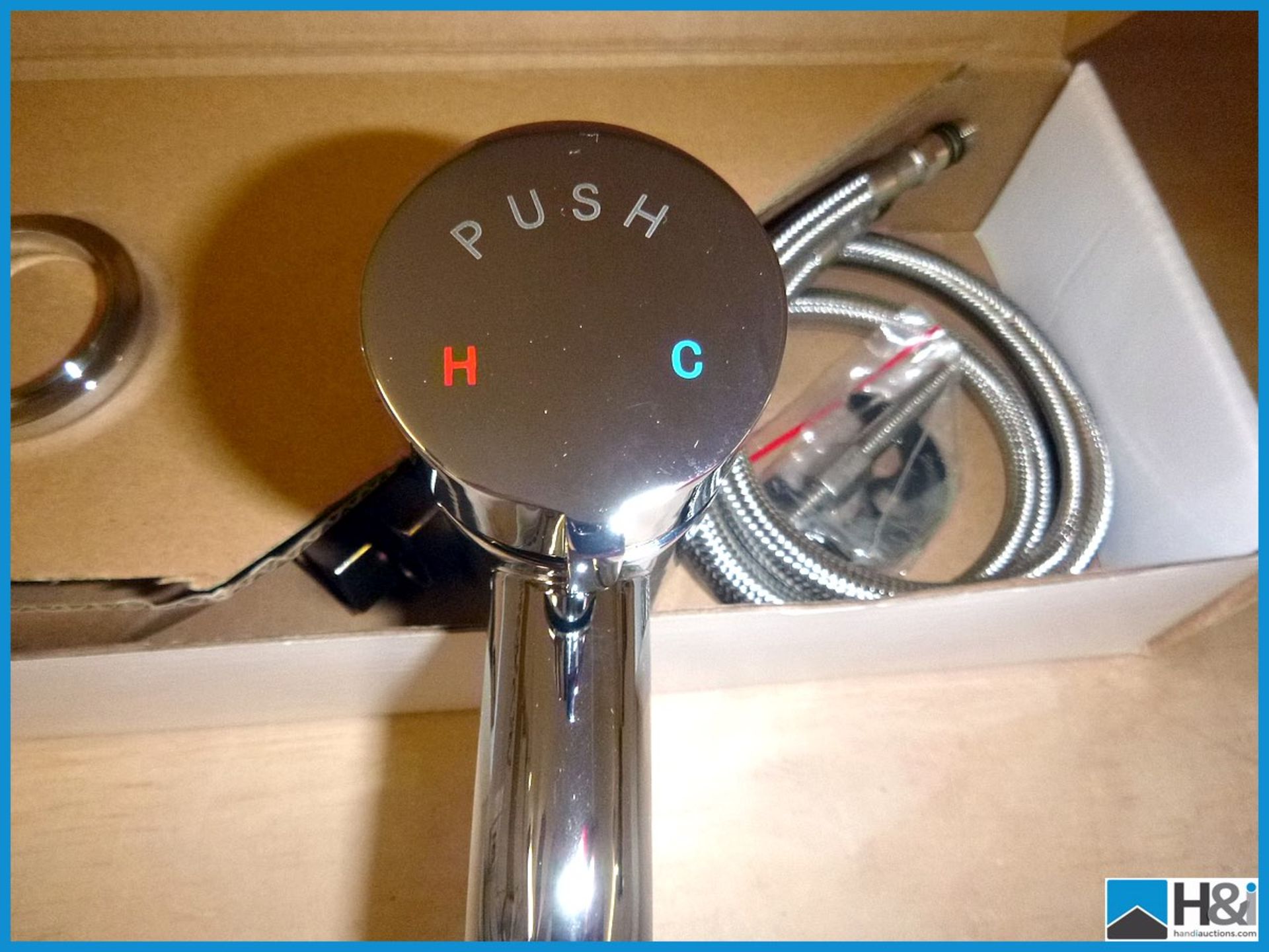 non concussive basin mixer chrome boxed ex display condition Appraisal: Viewing Essential Serial No: - Image 2 of 2