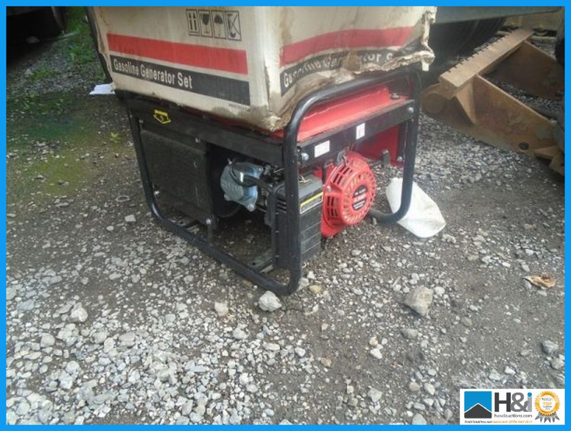 2016 KAWANKI 6 KVA PETROL GENERATOR , 240 VOLT , 2.5 KW Appraisal: Viewing Essential Serial No: NA