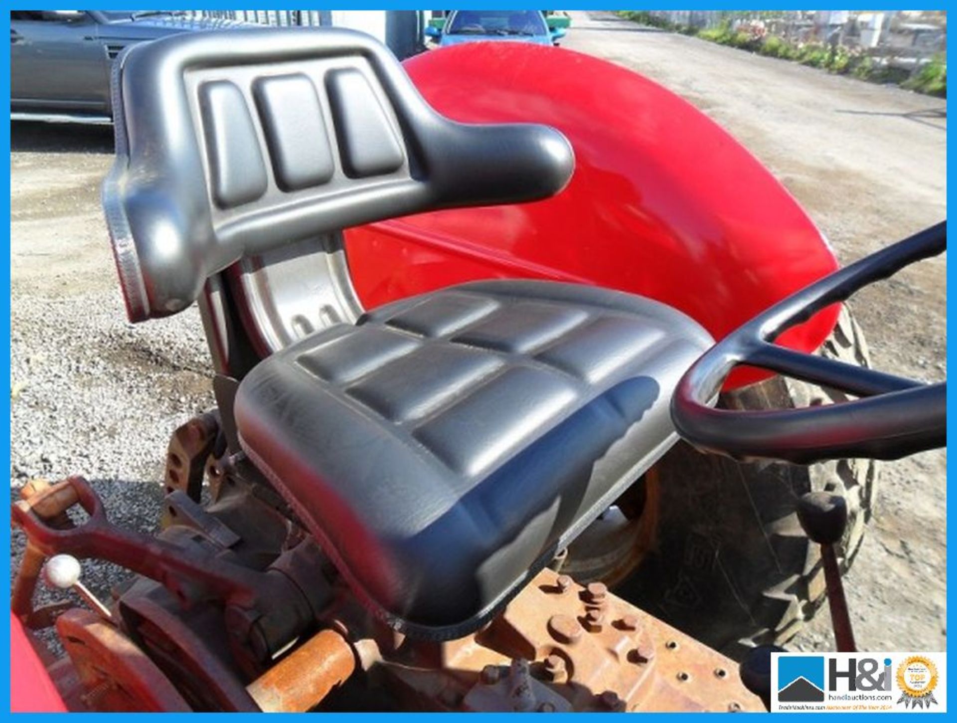 MASSSEY FERGUSON 250 DIESEL TRACTOR, VERY GOOD RESTORED MACHINE, MANUAL, FITTED WITH GRASS TYRES, - Image 2 of 7