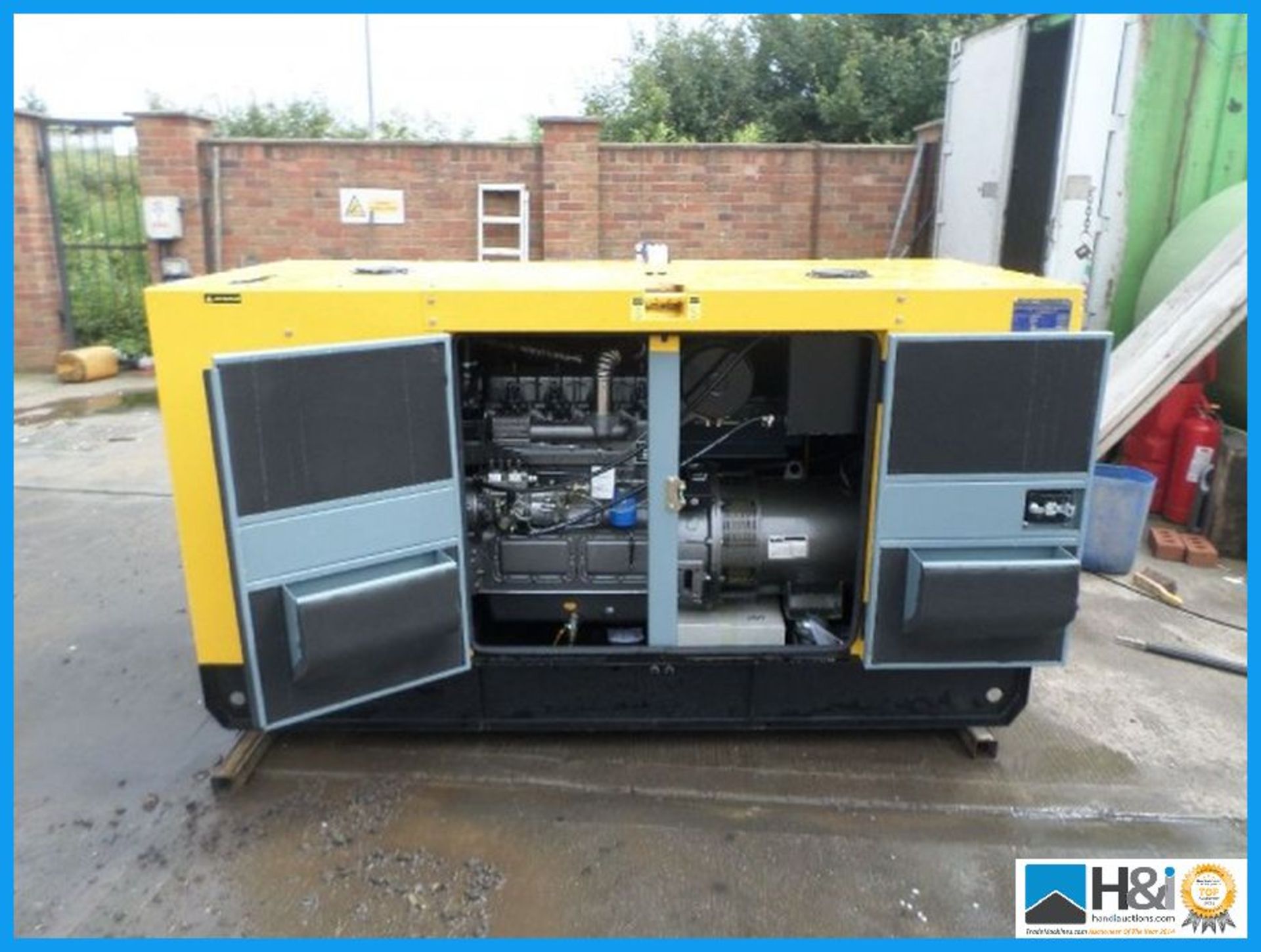 2016 new unused 60 kva kawakini generator, all ready for shipment, no oil, no water, no diesel in - Image 6 of 8