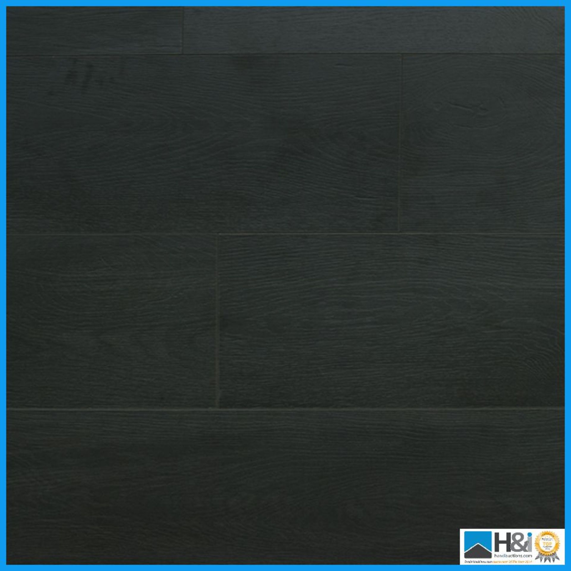 Laminate quietwalk 11mm colour - denver black (includes 3mm foam foil pre-attached to the boards,