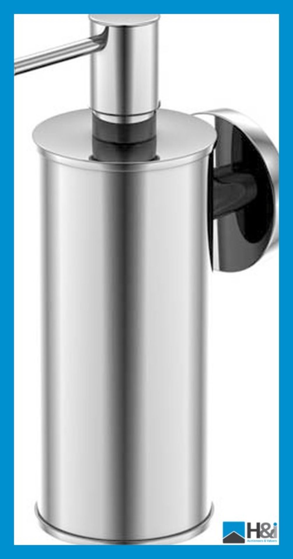 Steinberg Soap Dispenser in Polished Chrome. 650.8000, RRP £146.10 Brand New in Box Appraisal: