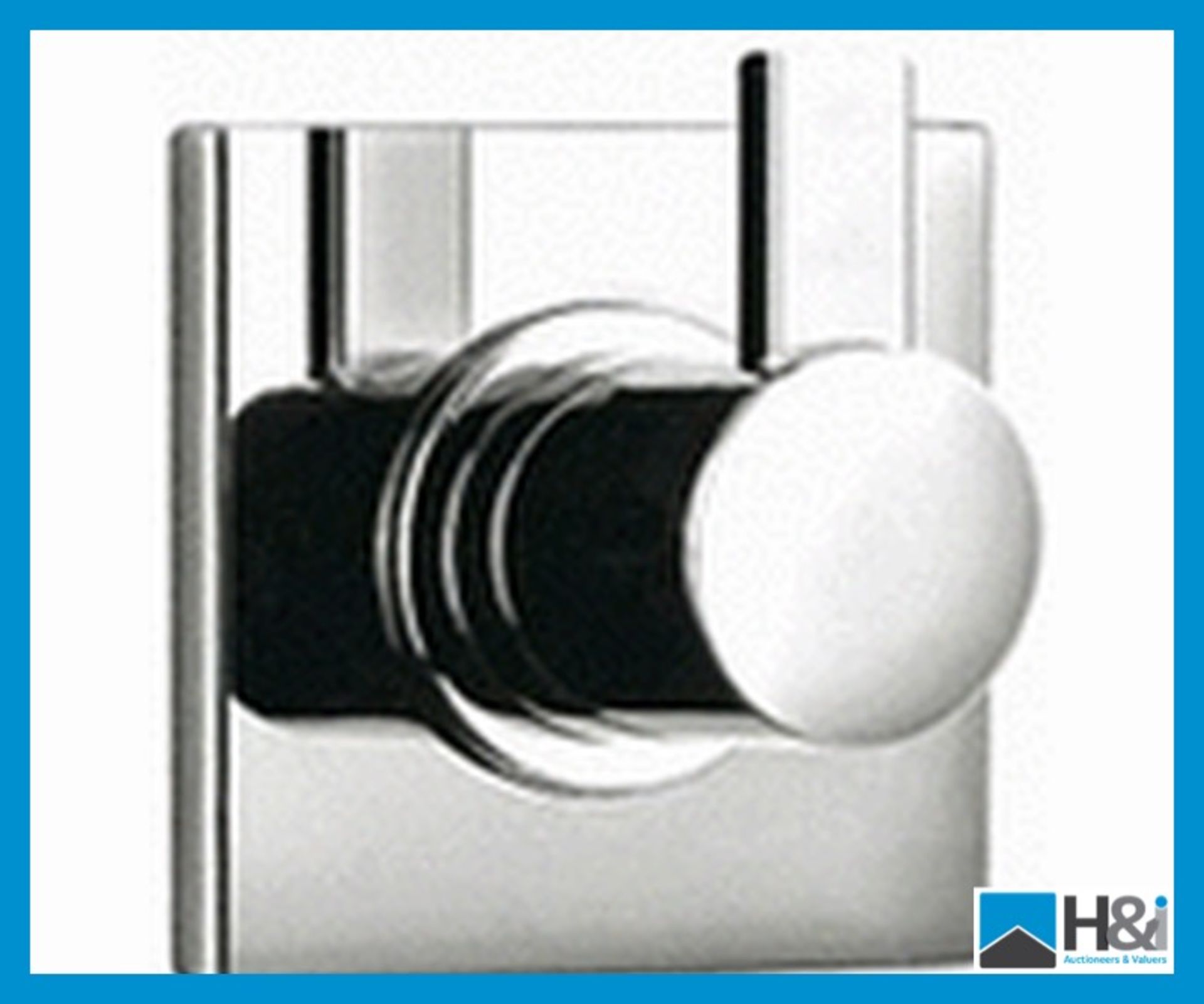 Beautiful Steinberg Concealed 4 Way Diverter, with Concealed Body, Backplate, in Chrome. 120.4370