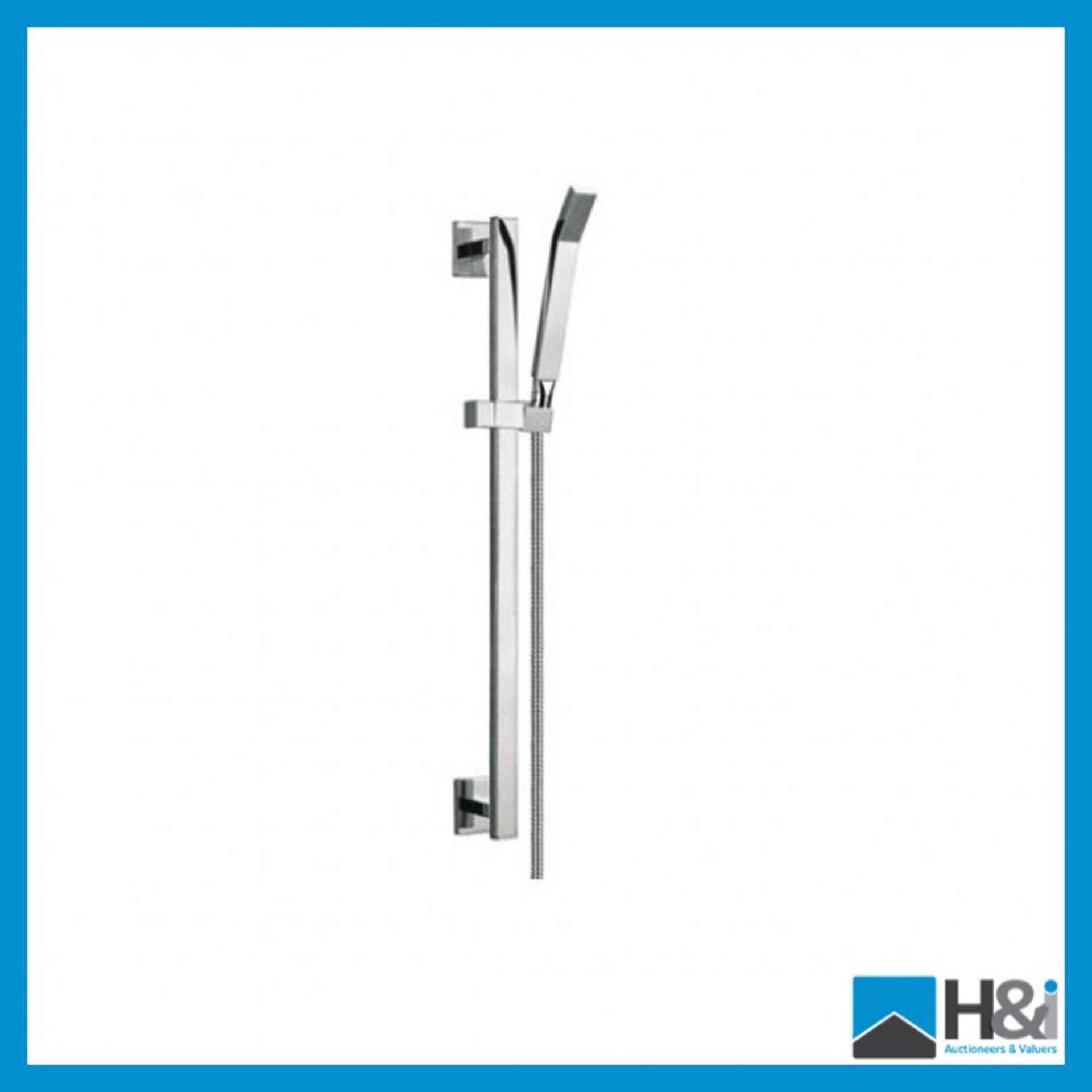 Steinberg Shower Set with 600mm Slide Rail, Handset & 1800mm Hose. 120.1600, RRP £328.70 Brand New