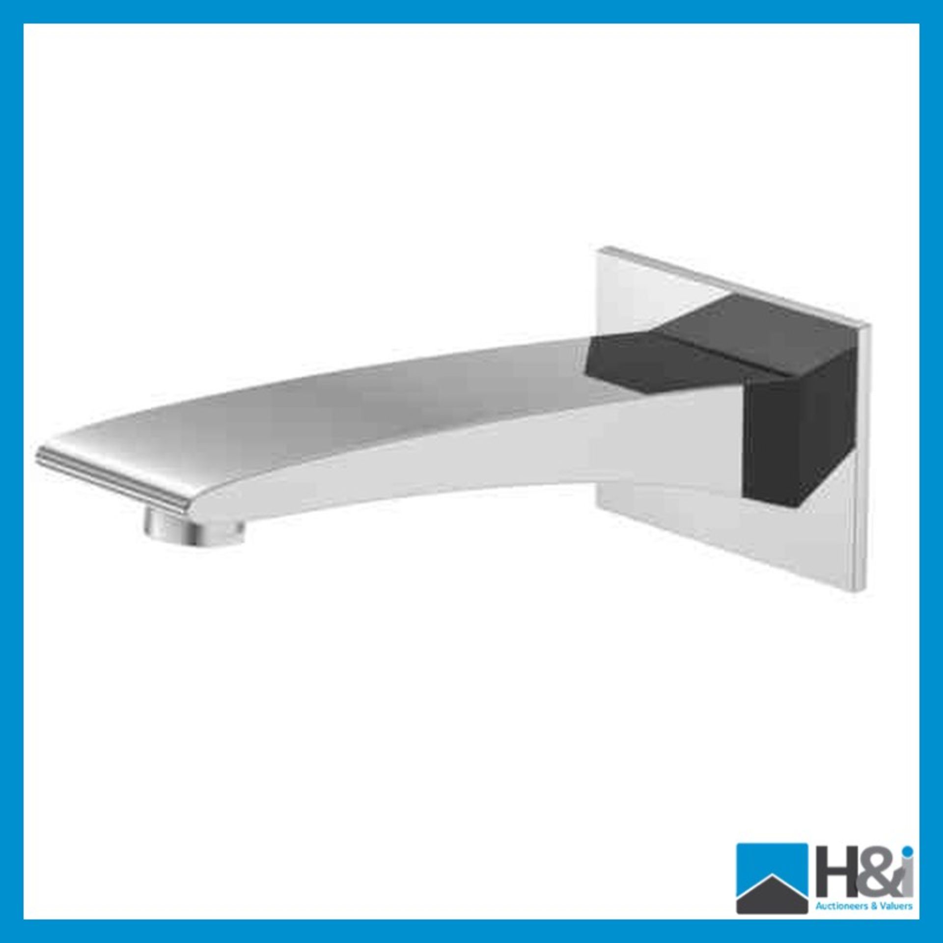 Steinberg Polished Chrome Wall Mounted Spout for Basin or Bath. 180.2310. RRP £234.80 Brand New in