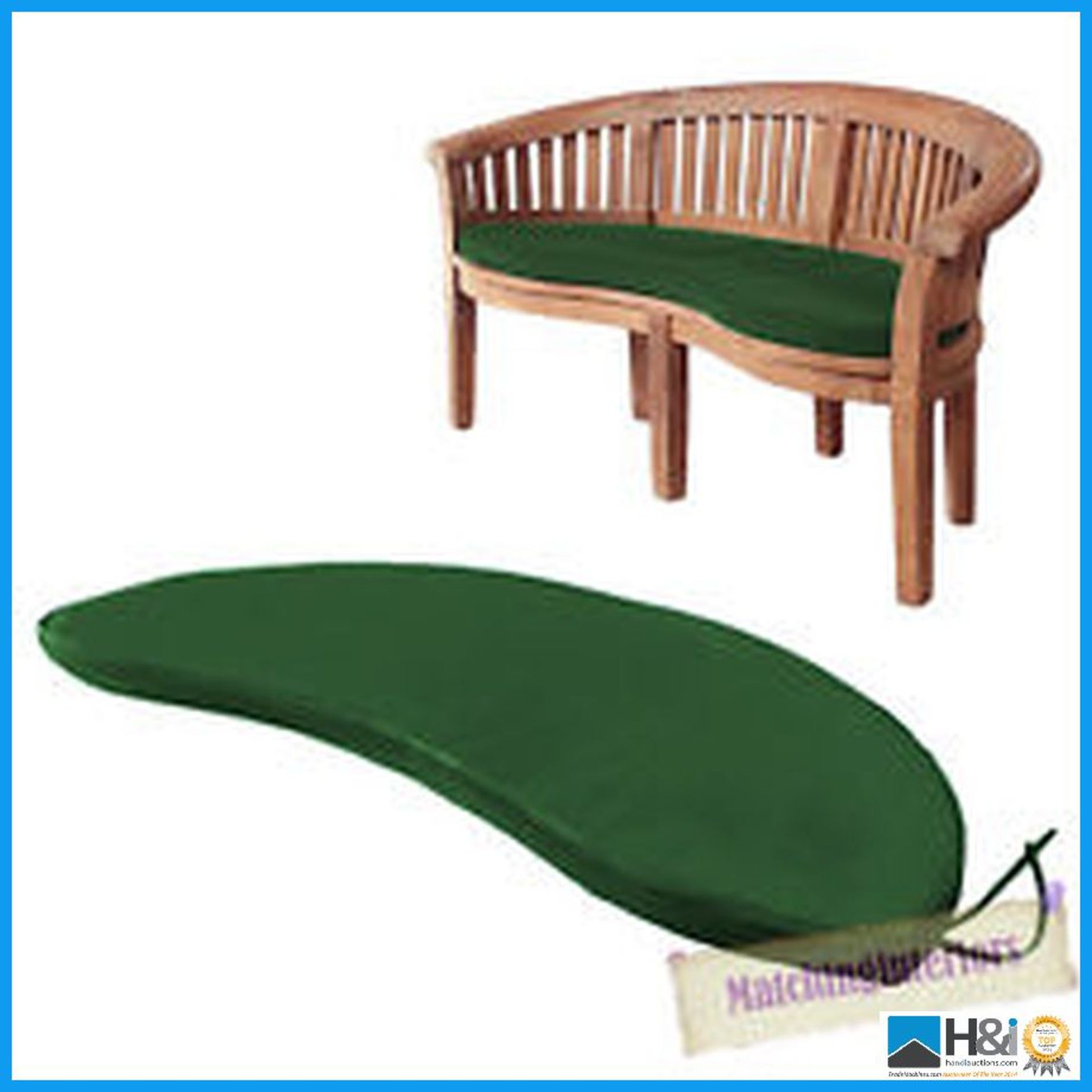 Cushion for Banana bench /. Made from Showerproof Polyester cover filled with high quality foam. For