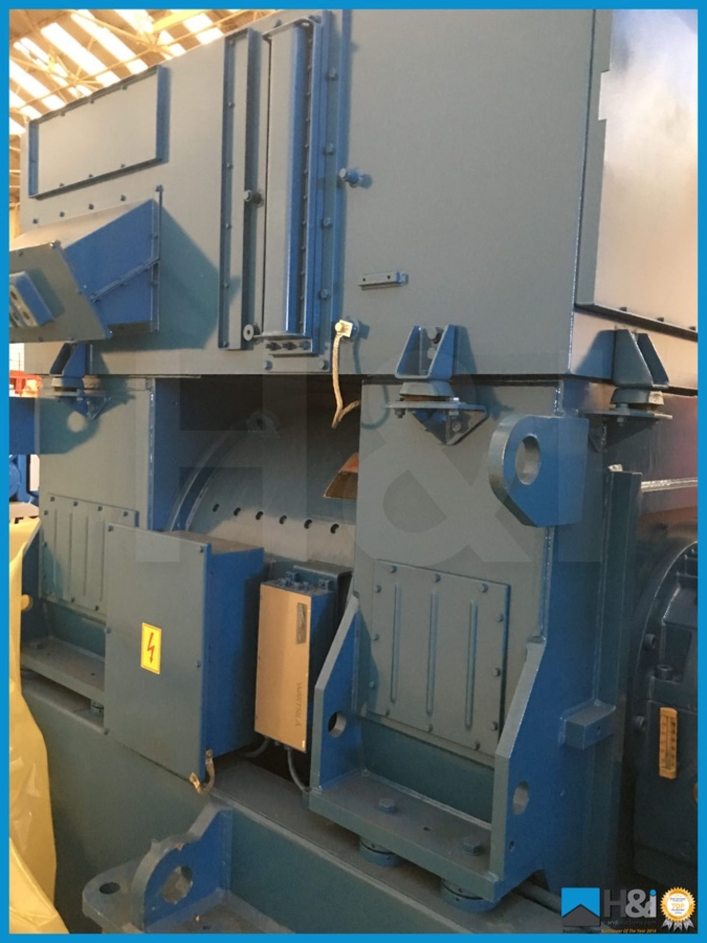 Unused Wartsila 8L20 high capacity diesel generator manufactured in 2013 for a large marine - Image 14 of 19