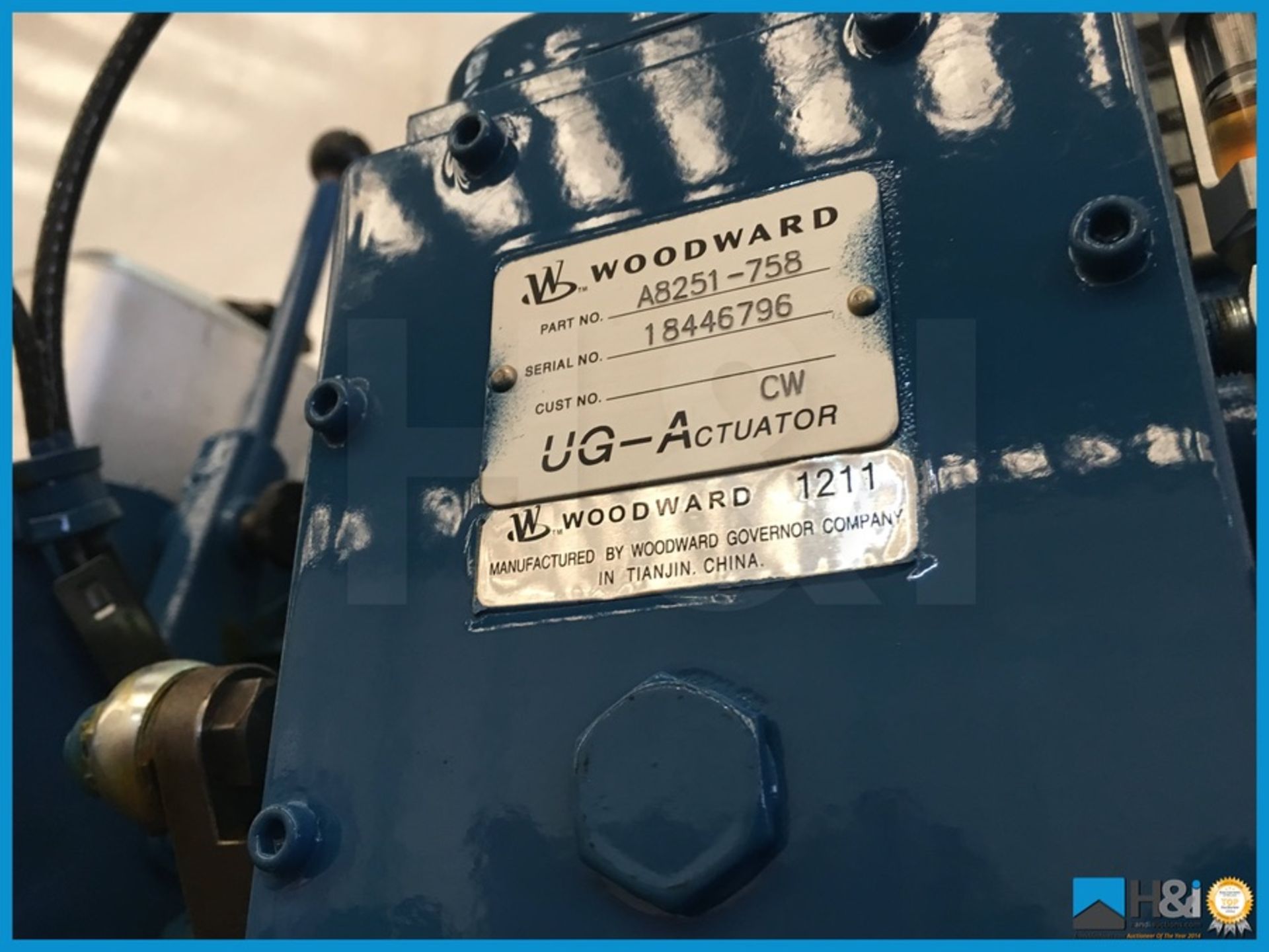 Unused Wartsila 9L20 high capacity diesel generator manufactured in 2013 for a large marine - Image 14 of 17