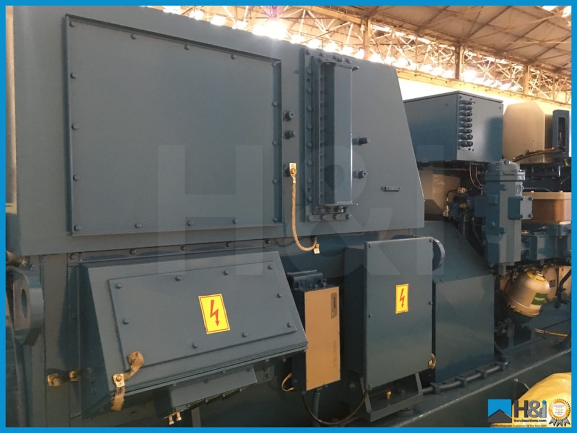 Unused Wartsila 6L20 high capacity diesel generator manufactured in 2013 for a large marine - Image 9 of 22
