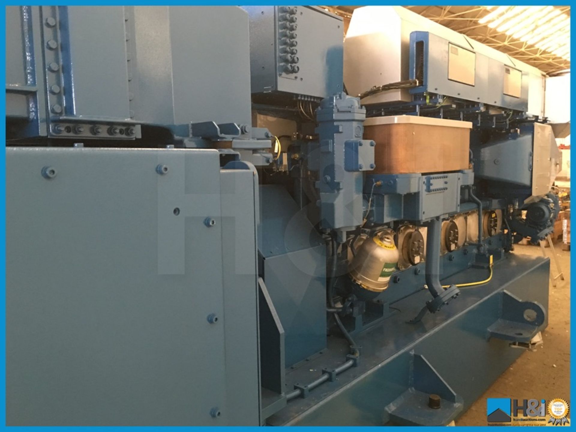 Unused Wartsila 9L20 high capacity diesel generator manufactured in 2013 for a large marine - Image 9 of 17