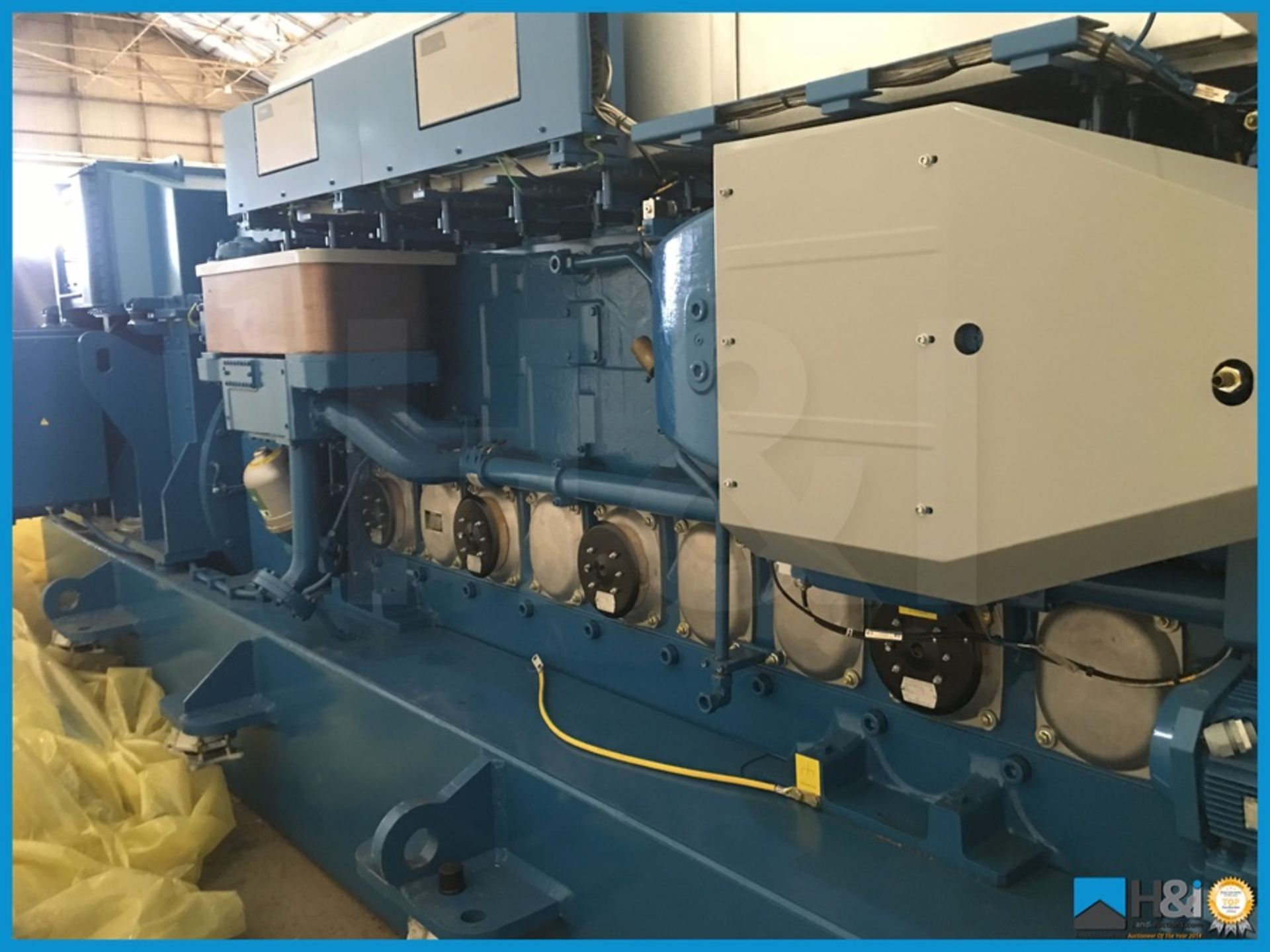 Unused Wartsila 9L20 high capacity diesel generator manufactured in 2013 for a large marine - Image 17 of 17