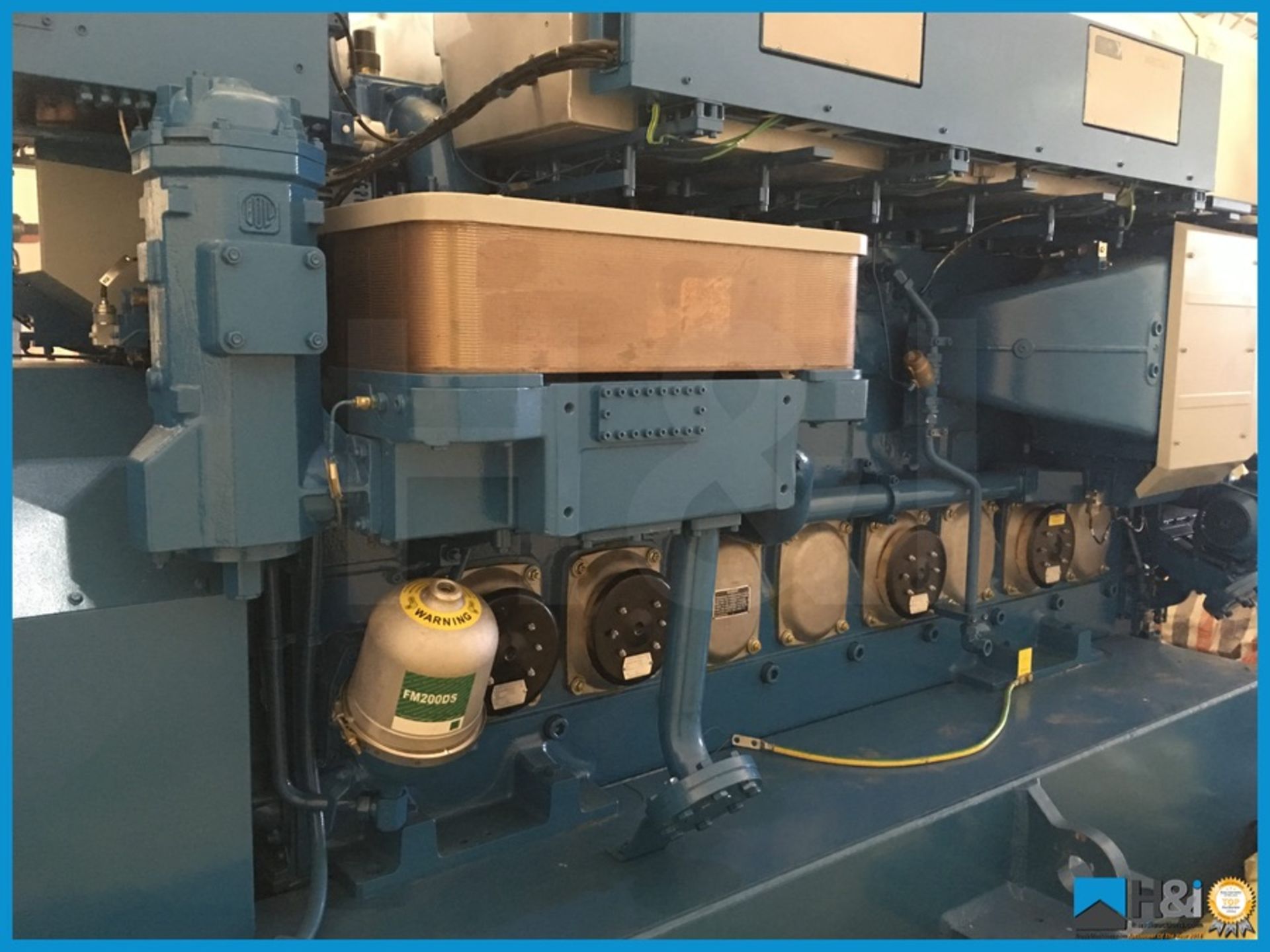 Unused Wartsila 8L20 high capacity diesel generator manufactured in 2013 for a large marine - Image 13 of 19