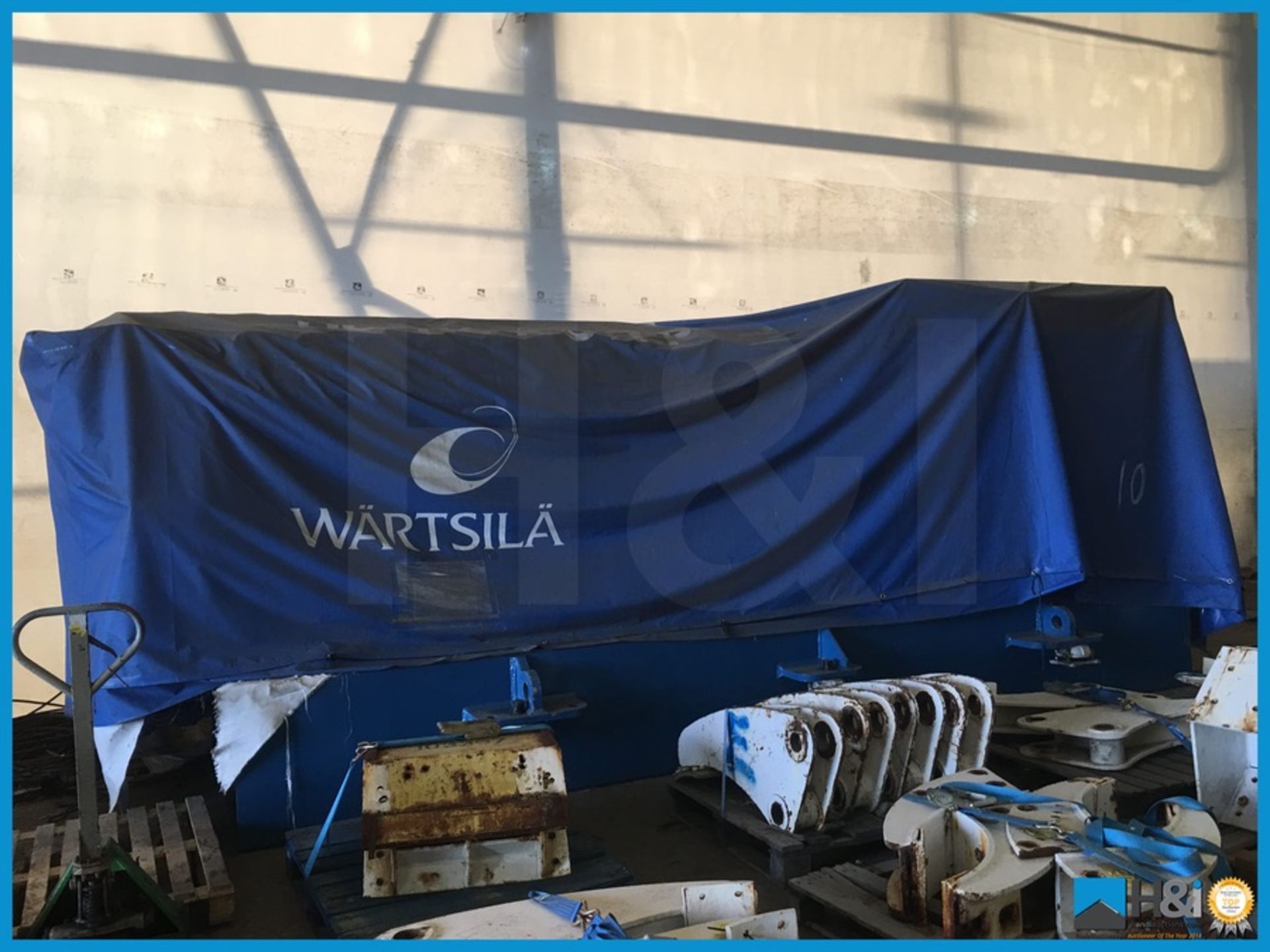 Unused Wartsila 6L20 high capacity diesel generator manufactured in 2013 for a large marine - Image 22 of 22