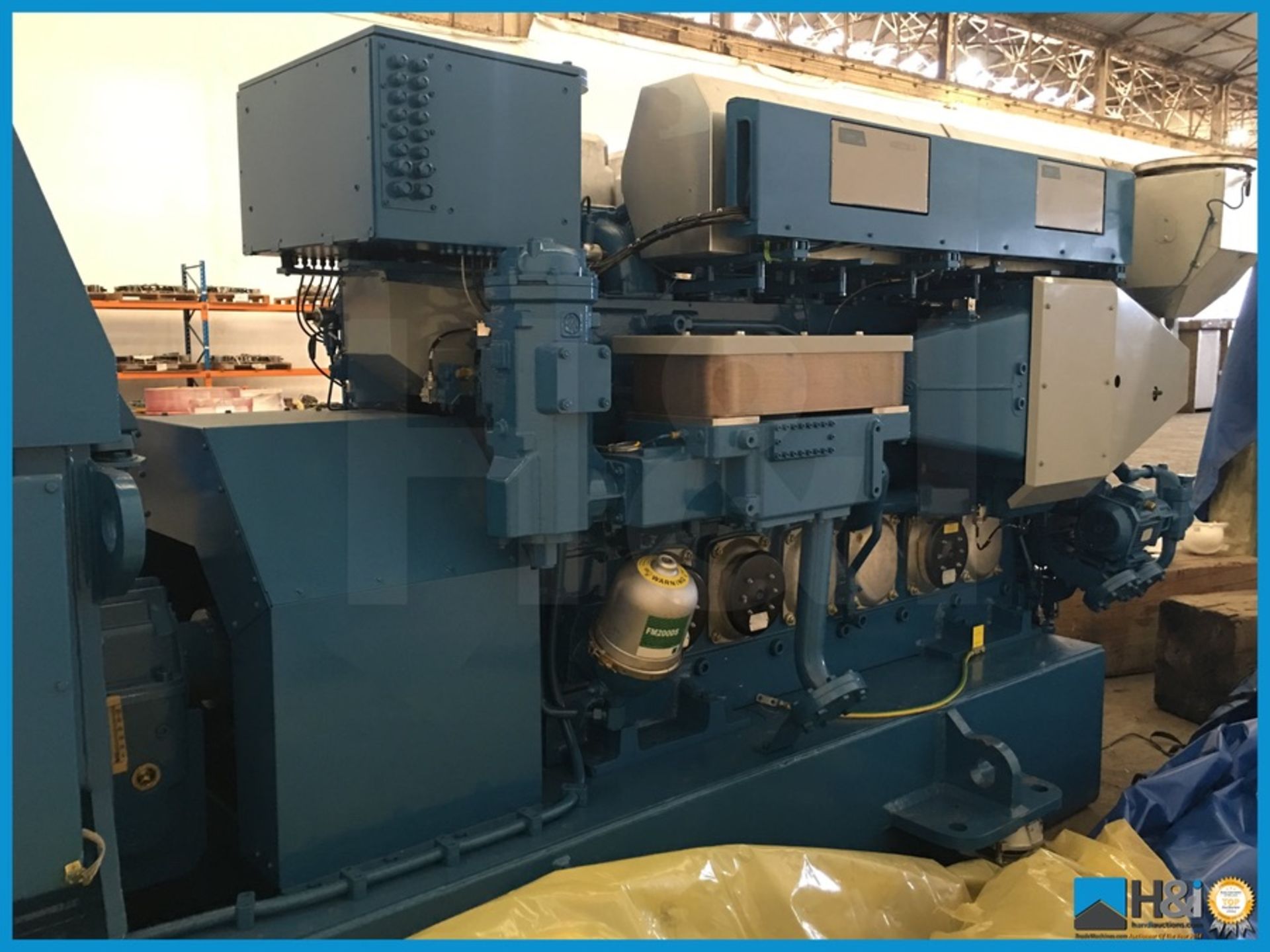Unused Wartsila 6L20 high capacity diesel generator manufactured in 2013 for a large marine - Image 10 of 22